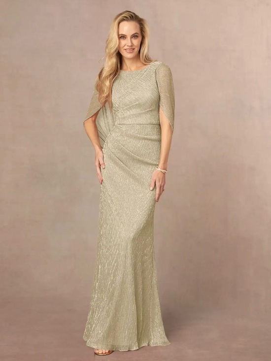Azazie Dresses & Skirts - Azazie Paige Gown in Champagne Gold A18